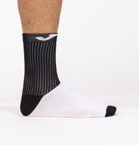 SOCK WITH COTTON FOOT BLACK crna 43-46